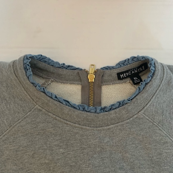 Women’s J. CREW MERCANTILE Sweatshirt XL - Picture 3 of 8